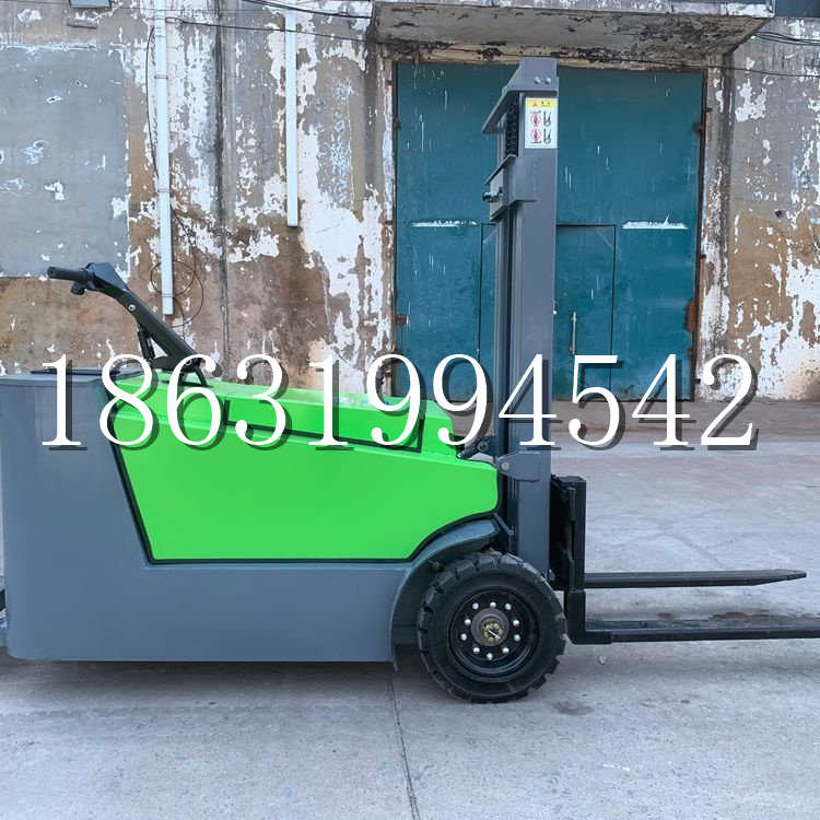 铜仁市小型电动叉车1吨2吨步行站驾式电瓶堆高充电装卸车液压升降车铲车